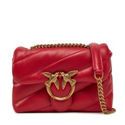 Torebka PINKO. Czerwone torebki do ręki damskie Pinko, bez wzorów, wizytowe, bez dodatków. Za 749.99 zł.