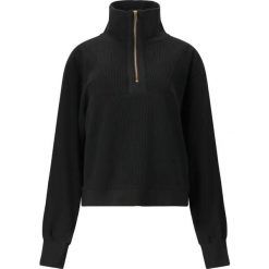 Bluza damska Athlecia Hecey. Czarne bluzy damskie Athlecia, bez wzorów, z materiału, bez kaptura. Za 252.00 zł.