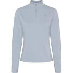 Damska koszulka jeździecka z długim rękawem Equipage Kolyma. Niebieskie t-shirty damskie EQUIPAGE, l, bez wzorów, z materiału, bez kołnierzyka. Za 237.50 zł.