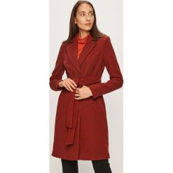 Vero Moda - Płaszcz. Czarne kurtki damskie Vero Moda, l, bez wzorów, z elastanu, bez kaptura. Za 299.90 zł.