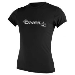 Koszulka damska O'Neill Basic Skins Sun. Czarne koszulki sportowe damskie O'Neill, s, bez wzorów, ze skóry, sportowe, bez kołnierzyka. Za 227.00 zł.