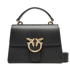Torebka PINKO. Czarne torebki do ręki damskie Pinko, bez wzorów, klasyczne, bez dodatków. Za 889.99 zł.