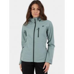 Płaszcz przeciwdeszczowy damski Fundango Piora. Zielone płaszcze damskie Fundango, s, bez wzorów, z poliesteru, sportowe, bez kaptura. Za 419.90 zł.