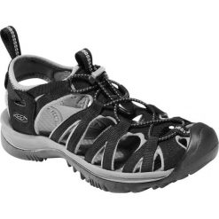 KEEN sandały damskie Whisper W Black/Gargoyle US 7 (37,5 EU). Czarne obuwie sportowe damskie Keen, bez wzorów, trekkingowe, Adidas Advantage. W wyprzedaży za 220.00 zł.