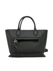 Longchamp Torebka 10104HTA Czarny. Czarne torebki do ręki damskie Longchamp, bez wzorów, ze skóry, bez dodatków. Za 2,699.00 zł.