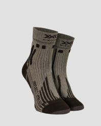 Skarpety damskie X-Socks Run Speed Reflect 4.0. Szare skarpety damskie X-Socks, bez wzorów, z materiału. Za 60.00 zł.