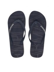 Emporio Armani Japonki EX000041 AF22188 MB480 Niebieski. Niebieskie klapki męskie Emporio Armani, z syntetyku. Za 319.99 zł.