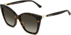 Jimmy Choo Damskie okulary przeciwsłoneczne JIMMY CHOO WOMEN RUA-G-S-086 (Szkło/Zausznik/Mostek) 56/18/145 mm) NoSize. Okulary przeciwsłoneczne damskie Jimmy Choo. Za 450.91 zł.