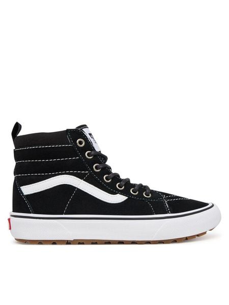 Vans Sneakersy MTE SK8-Hi VN000D2UBZW1 Czarny. Czarne buty sportowe chłopięce Vans, bez wzorów, z materiału, bez zapięcia. Za 229.99 zł.