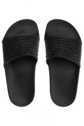 Klapki basenowe dla dorosłych Emporio Armani Beachwear. Czarne klapki męskie EMPORIO ARMANI CONNECTED. Za 235.25 zł.