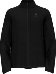 Kurtka męska Odlo ZEROWEIGHT Jacket. Czarne kurtki męskie Odlo, l, bez wzorów, z materiału, bez kaptura. Za 549.10 zł.