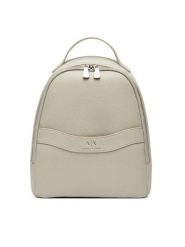 Armani Exchange Plecak XW000924 AF13676 U6275 Beżowy. Brązowe plecaki damskie Armani Exchange, bez wzorów, ze skóry. Za 629.99 zł.