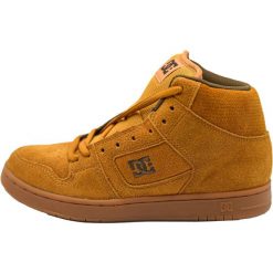 Trampki DC Shoes Manteca 4 High, Brązowy, Mężczyźni. Brązowe buty sportowe męskie DC Shoes, bez wzorów, z zamszu, casualowe, bez zapięcia. Za 422.00 zł.