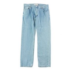 Second life - Spodnie jeansowe męskie Levis 505 Regular W36/L32 - Jak nowy. Niebieskie spodnie sportowe męskie Levi's, l, bez wzorów, z denimu. Za 127.76 zł.