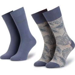 Zestaw 2 par wysokich skarpet męskich TOM TAILOR - 90116 Tropical Stone Blue 406. Skarpety męskie marki Tom Tailor. Za 35.00 zł.
