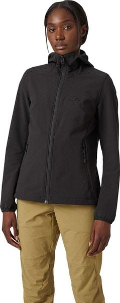 Damska kurtka wodoodporna Helly Hansen Cascade Shield. Czarne kurtki damskie Helly Hansen, s, bez wzorów, z materiału, bez kaptura. Za 748.40 zł.