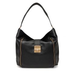 Torebka MICHAEL Michael Kors. Czarne torebki do ręki damskie MICHAEL Michael Kors, bez wzorów, klasyczne, bez dodatków. Za 799.99 zł.