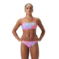 Dół stroju kąpielowego na basen damski Speedo Hipster Brief. Czerwone bikini damskie Speedo, xl, bez wzorów. Za 225.67 zł.