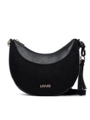 Liu Jo Torebka AF6186 T760A Czarny. Czarne torebki do ręki damskie Liu Jo, bez wzorów, z materiału, bez dodatków. Za 469.99 zł.
