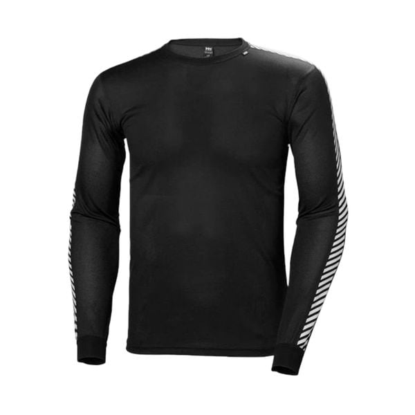 Bluza Helly Hansen lifa stripe crew. Czarne bluzy męskie Helly Hansen, m, bez wzorów, bez kaptura. W wyprzedaży za 168.55 zł.