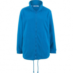 Bluza rozpinana z polaru, długi rękaw bonprix lazurowy niebieski. Bluzy damskie marki KALENJI. Za 79.99 zł.