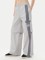 Adidas Spodnie dresowe Adibreak JJ3122 Szary Regular Fit. Szare spodnie dresowe damskie Adidas, s, bez wzorów, z dresówki. Za 239.99 zł.