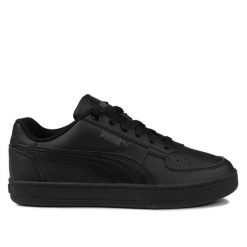 Buty damskie sportowe do chodzenia Puma CAVEN 2.0 Jr. Czarne obuwie sportowe damskie Puma, bez wzorów, z materiału, trekkingowe. Za 159.00 zł.