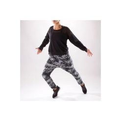 Bluza do tańca. Czarne bluzy damskie DOMYOS. W wyprzedaży za 59.99 zł.