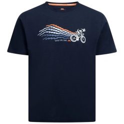 T-shirt Trespass Otheo. Niebieskie t-shirty męskie Trespass, l, bez wzorów, ze skóry, klasyczne, bez kołnierzyka. Za 151.00 zł.