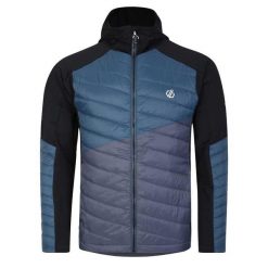 Męska Kurtka Hybrydowa Gendarme Wool. Czarne kurtki sportowe męskie Dare 2b, m, bez wzorów, z puchu, trekkingowe. Za 127.99 zł.