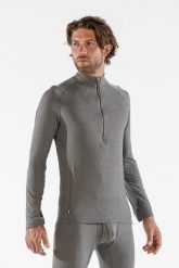 Surfanic Męska Bluza Termoaktywna Carbon Dri Koszulka z Zamkiem SWX1602-150. Szare bluzy męskie Surfanic, m, bez wzorów, z materiału, bez kołnierzyka, bez ramiączek. Za 179.99 zł.