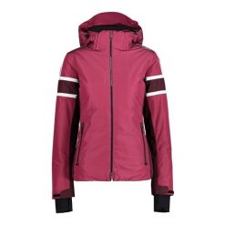 Kurtka damska narciarska CMP 31W0056. Czerwone kurtki sportowe damskie CMP, na zimę, l, bez wzorów, bez kaptura, narciarskie. W wyprzedaży za 754.50 zł.