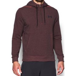 Under Armour Bluza Męska Threadborne 1/2 Zip Hoodie Bordowa r. S (1299135-963). Bluzy męskie marki KALENJI. Za 180.76 zł.