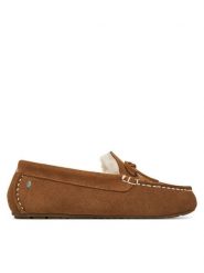 EMU Australia Mokasyny Sandrine W13211 Brązowy. Brązowe mokasyny damskie Emu Australia, ze skóry. Za 429.99 zł.