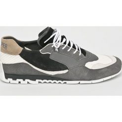 Camper - Buty. Szare buty sportowe męskie Camper, z materiału, bez zapięcia. W wyprzedaży za 319.90 zł.