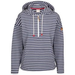 Bluza damska z kapturem Trespass Softly. Niebieskie bluzy damskie Trespass, xl, bez wzorów, z materiału, z kapturem. Za 264.99 zł.