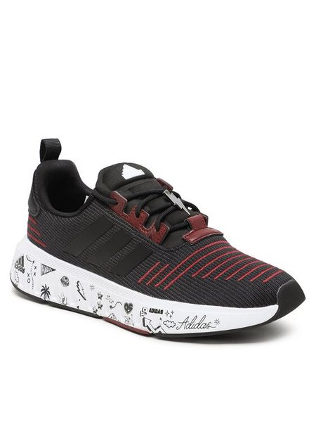 Adidas Sneakersy Swift Run 23 Shoes IG4701 Czarny. Czarne buty sportowe męskie Adidas, z materiału, bez zapięcia. Za 399.99 zł.