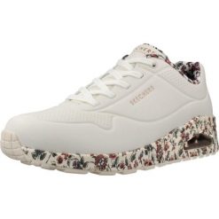 Buty SKECHERS UNO SAFARI TIME Beżowy. Brązowe obuwie sportowe damskie Skechers, bez wzorów, z syntetyku, trekkingowe, Skechers Sport. Za 399.99 zł.