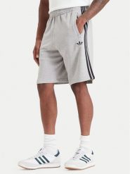 Adidas Szorty sportowe 3-Stripes Shorts KE4108 Szary Regular Fit. Szare krótkie spodenki sportowe męskie Adidas, m, bez wzorów, z bawełny. Za 161.99 zł.