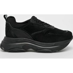 Wojas - Buty. Czarne obuwie sportowe damskie Wojas, bez wzorów, z gumy, Adidas Advantage. W wyprzedaży za 279.90 zł.
