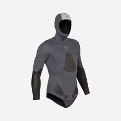 Kurtka do łowiectwa podwodnego męska Subea SPF 500 z neoprenu 3 mm. Szare buty sportowe męskie SUBEA, m, bez wzorów, z gumy, sportowe, bez kaptura. Za 349.99 zł.