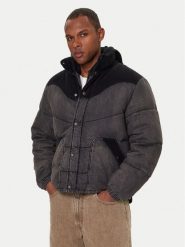 Levi's® Kurtka puchowa Wild West 004EX-0001 Szary Regular Fit. Szare kurtki męskie m, bez wzorów, z bawełny, bez kaptura. Za 999.99 zł.