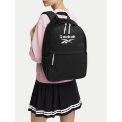 Plecak Reebok. Czarne torby i plecaki dziecięce Reebok. Za 129.99 zł.