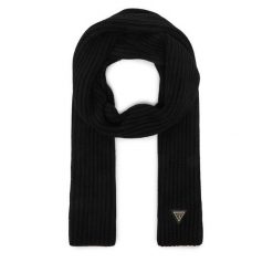 Szalik Guess. Czarne szaliki i chusty damskie Guess, z aplikacjami. Za 234.99 zł.