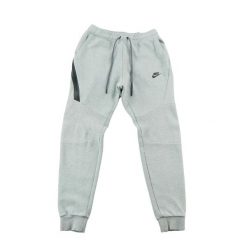 Second life - Spodnie dresowe męskie Nike Tech Fleece - Stan bardzo dobry. Szare spodnie sportowe męskie Nike, m, bez wzorów, z dresówki, do biegania. Za 170.36 zł.