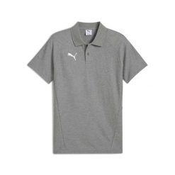 Polo Puma Evostripe. Szare koszulki polo męskie Nike, bez wzorów, sportowe, bez ramiączek. Za 254.50 zł.
