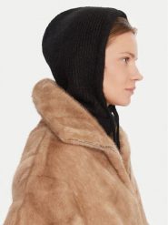 Guess Kominiarka V5BZ04 Z0462 Czarny. Czarne rękawiczki damskie Guess, z aplikacjami, z materiału. Za 179.99 zł.