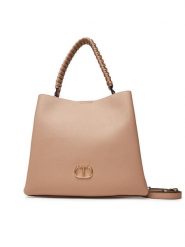 TWINSET Torebka 251TD8062 Beżowy. Brązowe torebki do ręki damskie Twinset, bez wzorów, ze skóry, bez dodatków. Za 489.99 zł.