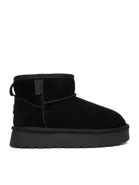 Lasocki Young Śniegowce CEO-CS6367-11 Czarny. Czarne buty zimowe dziewczęce Lasocki Young, ze skóry, bez zapięcia. Za 179.99 zł.