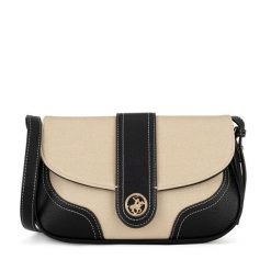 Torebka Beverly Hills Polo Club. Czarne listonoszki damskie Beverly Hills Polo Club, bez wzorów, bez dodatków. Za 179.99 zł.
